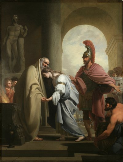 Chryseis Returned to Her Father, 1771 by Benjamin West